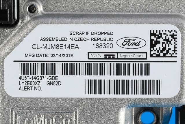 Bilstereo diverse til Ford Focus 2018-->> (Type IV) (FORD|4U5T-14G371-GDE|)