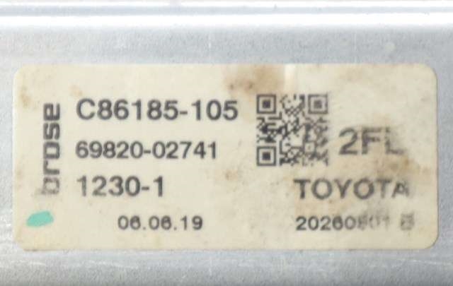 Ruteheis venstre foran til Toyota Corolla 2019-->> (TOYOTA|69820-02741|85701-02090|)