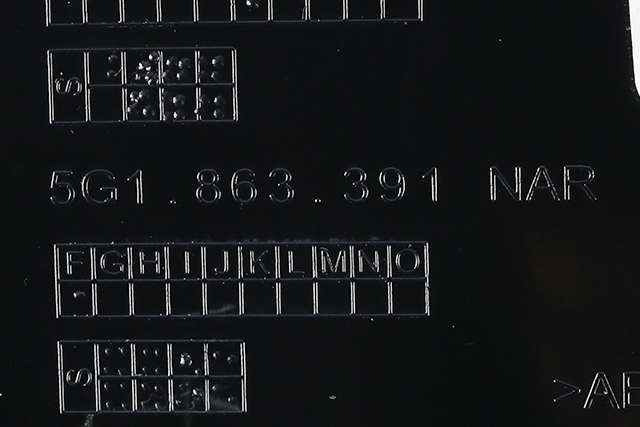 Dashbord myntrom til VW Golf VII 2017-2020 (Fase 2) (VAG|5G1 863 391|)