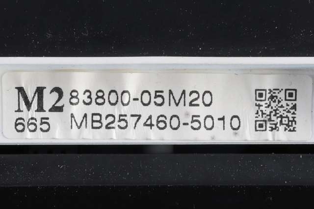 Instrumentpanel til Toyota Avensis 2009-2015 (Type III, Fase 1)  (DENSO|257460-5010|83800-05M20|)