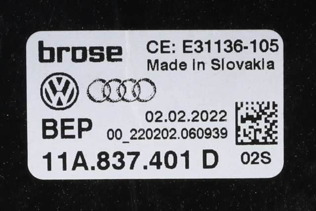 Ruteheis venstre foran til VW ID.4 2020-->>  (VAG|11A 837 401 D|4K0 959 811 A|)