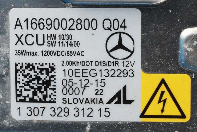 Frontlykt høyre xenon til Mercedes B-Klasse, electric drive 2014-2018 (W242) (W242) (MERCEDES|A 246 820 72 61|)