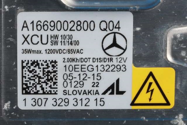 Frontlykt venstre xenon til Mercedes B-Klasse, electric drive 2014-2018 (W242) (W242) (MERCEDES|A 246 820 71 61|)