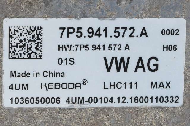 Frontlykt høyre full-LED til VW Golf VII 2017-2020 (Fase 2)  (VAG|5G1 941 082|)