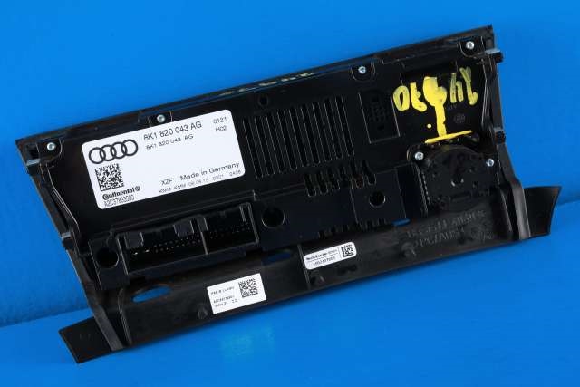 Varmeapparat betjening til Audi Q5 2012-2017 (Type I, Fase 2) (VAG|8K1 820 043 AG|)