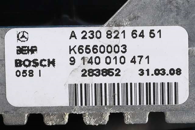 Varmeapparat motor til Mercedes E-Klasse 2006-2009 (Fase 2) (W211) (W211) 