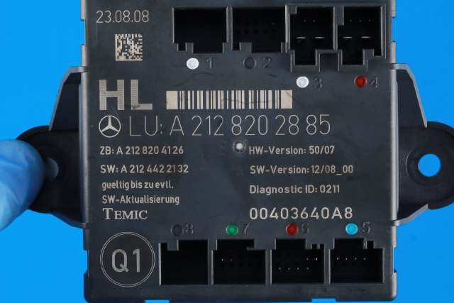 Styreenhet dør venstre bak til Mercedes E-Klasse 2009-2013 (Fase 1) (W212) (W212) (MERCEDES|A 212 820 28 85|)