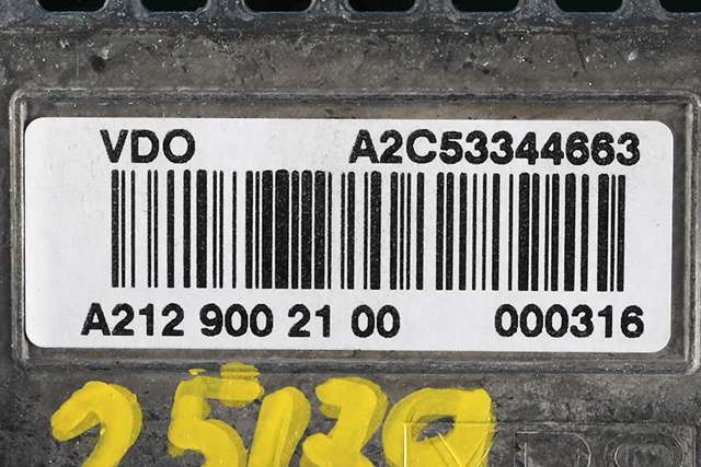 Bilstereo navigasjon skjerm til Mercedes E-Klasse 2009-2013 (Fase 1) (W212) (W212) (MERCEDES|A 212 900 21 00|)