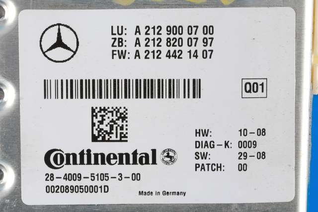 Kamera til Mercedes E-Klasse 2009-2013 (Fase 1) (W212) (W212) (MERCEDES|A 212 900 07 00|A 212 820 07 97|)