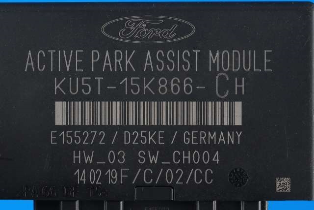 Styreenhet parkering til Ford Focus 2018-->> (Type IV) (FORD|KU5T-15K866-CH|)