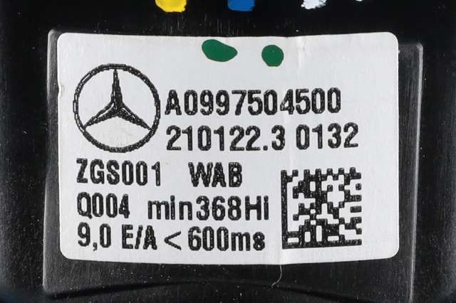 Parkeringskamera bak til Mercedes EQS 2021-->> (V297) (V297) (MERCEDES|A 099 750 45 00|)