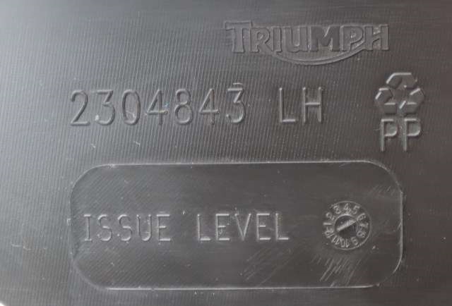 MC, Deksel, side venstre til MC Triumph Trophy 2012-2017 (TRIUMPH|2304843|)