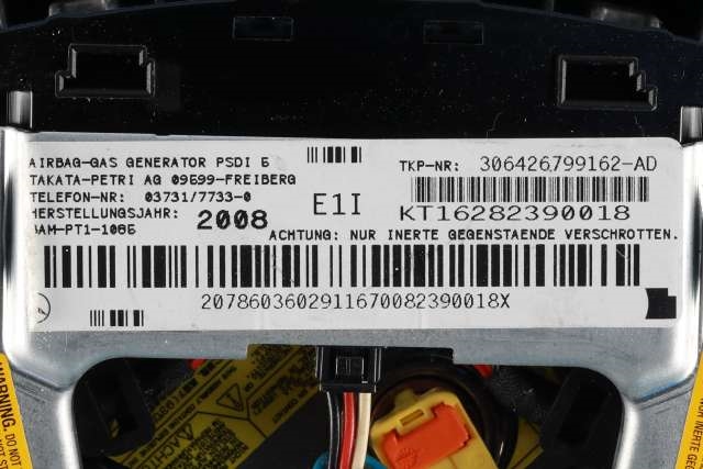 Airbag rattpute til Mercedes E-Klasse 2009-2013 (Fase 1) (W212) (W212) 
