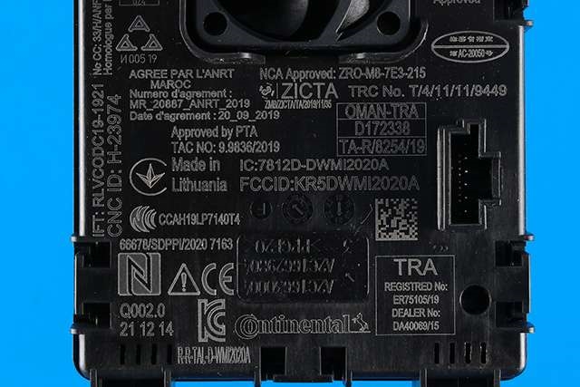 Dashbord trådløs mobillader til Mercedes EQS 2021-->> (V297) (V297) (MERCEDES|A 223 900 00 26|)