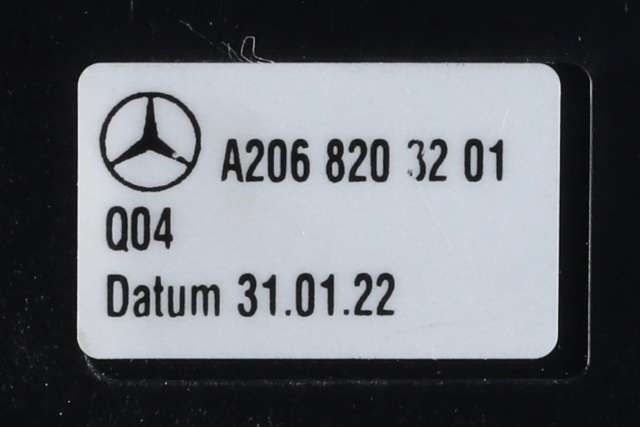 Styreenhet diverse til Mercedes EQS 2021-->> (V297) (V297) (MERCEDES|A 206 820 32 01|)
