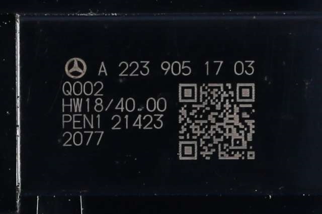 Bryter baklukeåpner til Mercedes EQS 2021-->> (V297) (V297) (MERCEDES|A 223 905 17 03|)