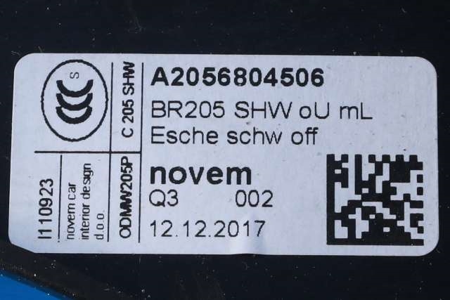 Dashbord friskluftdyse midtkonsoll til Mercedes C-Klasse 2014-2018 (Fase 1) (W205) (W205) (MERCEDES|A 205 680 45 06|)