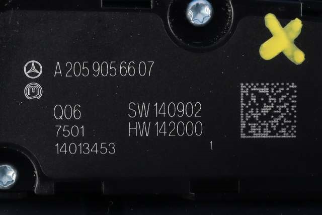 Bilstereo navigasjon betjeningspanel til Mercedes C-Klasse 2014-2018 (Fase 1) (W205) (W205) (MERCEDES|A 205 900 59 15|)