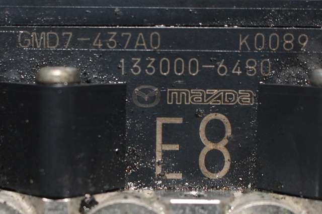 ABS sentral til Mazda 6 2015-2018 (Type III, Fase 2) (DENSO|133000-6480|GMD7-437A0|)