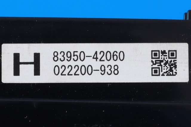 Bryter nødblink til Toyota RAV4 2013-2015 (Type IV, Fase 1)  (TOYOTA|83950-42060|)