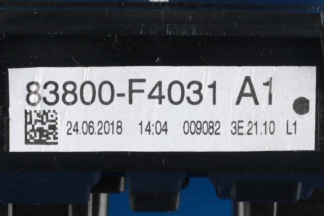 Instrumentpanel til Toyota C-HR 2016-->>  (TOYOTA|83800-F4031|)