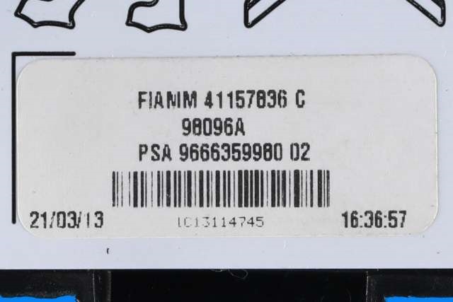 Antenne forsterker til Peugeot 508 2011-2014 (Type I, Fase 1)  (PEUGEOT|96 663599 80|)