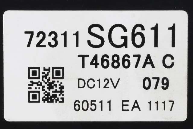 Varmeapparat betjening til Subaru Forester 2013-2019 (Type IV) (SUBARU|72311-SG611|)