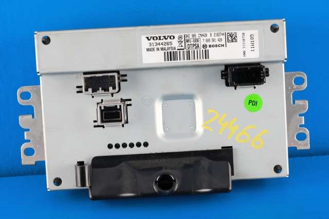 Bilstereo navigasjon skjerm til Volvo V70 2007-2013 (Type III, Fase 1)  (BOSCH|7 609 501 420|31344265|)