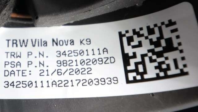 Ratt til Toyota Proace City 2020-->>  (PSA|98 210209 ZD|)