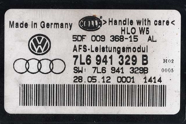 Styreenhet lys (LCM - Light Control Module) til Škoda Superb 2008-2015 (Type II) (HELLA|5DF 009 368-15|7L6 941 329 B|)