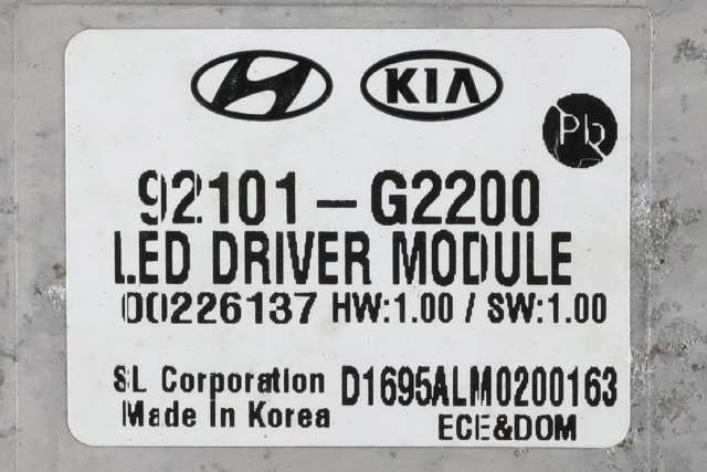 Frontlykt høyre full-LED til Hyundai Ioniq Electric 2019-->> (Fase 2)  