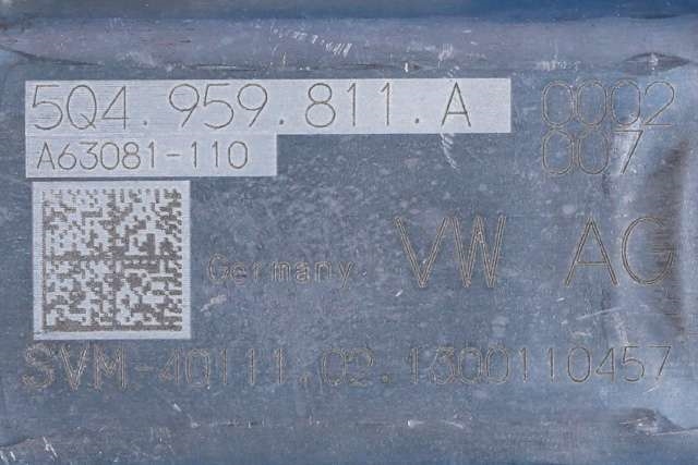 Ruteheis, kun motor, venstre bak til VW Golf VII 2012-2017 (Fase 1) (VAG|5Q4 959 811 A|)