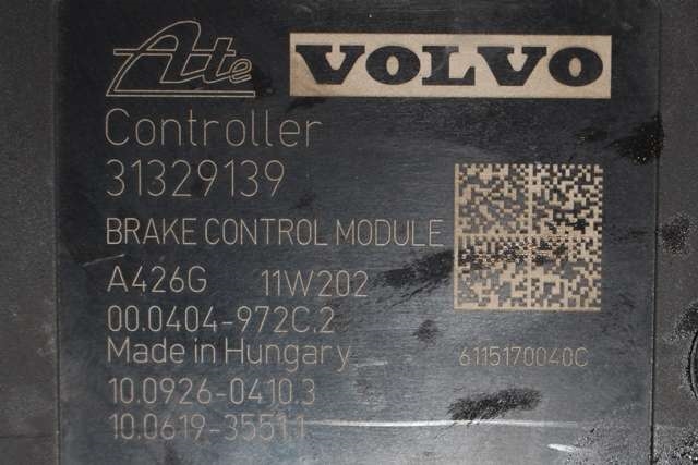 ABS sentral til Volvo V70 2007-2013 (Type III, Fase 1) (VOLVO|P31329139|)