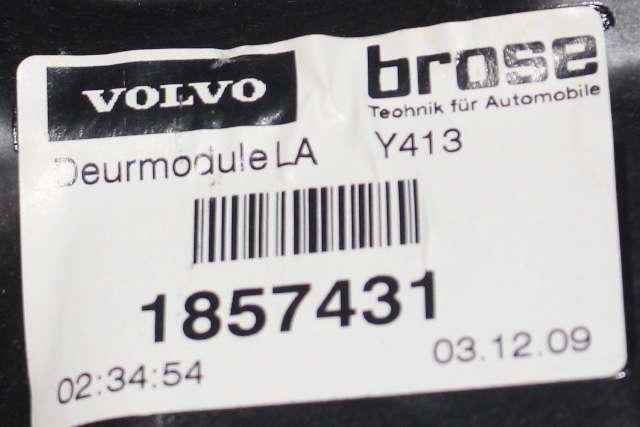 Ruteheis venstre bak til Volvo XC60 2008-2013 (Type I, Fase 1)