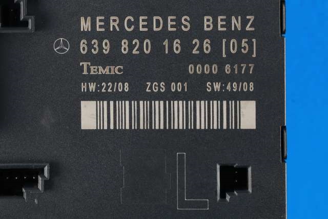 Styreenhet dør venstre foran til Mercedes Vito/Viano 2010-2014 (Fase 2) (W639) (W639) (MERCEDES|639 820 16 26|)