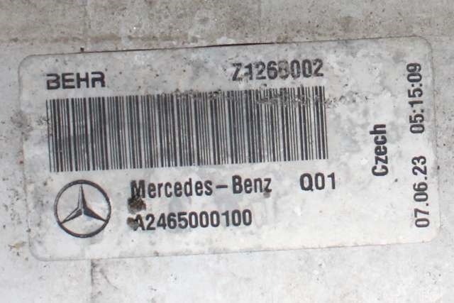 Intercooler til Mercedes GLA 2014-2020 (X156) (X156) (MERCEDES|A 246 500 01 00|)
