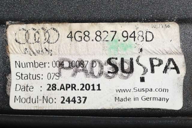Spoiler bakluke til Audi A7 2010-2014 (Type I, Fase 1)  (VAG|4G8 827 948 D|)