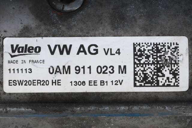 Starter diesel til Škoda Octavia 2013-2016 (Type III, Fase 1)  (VALEO|ESW20ER20 HE|0AM 911 023 M|)