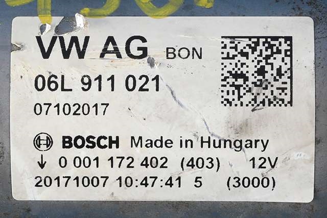 Starter til Audi A4 2015-2019 (Type V, Fase 1) (B9) (B9) (BOSCH|0 001 172 402|06L 911 021|)