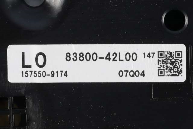 Instrumentpanel til Toyota RAV4 2013-2015 (Type IV, Fase 1)  (TOYOTA|83800-42L00|)