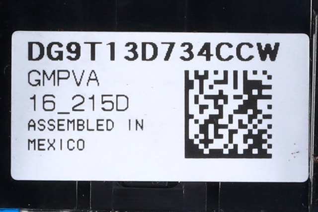 Bryter diverse til Ford Mondeo 2014-2019 (Type V, Fase 1)  (FORD|DG9T-13D734-CCW|)