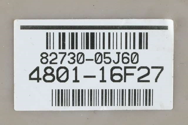Sikringsboks til Toyota Avensis 2015-2019 (Type III, Fase 2)  (TOYOTA|82730-05J60|)