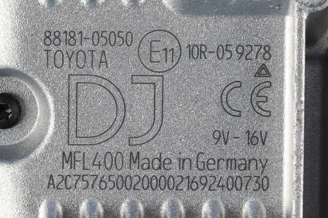Kamera til Toyota Avensis 2015-2019 (Type III, Fase 2) (TOYOTA|88181-05050|)
