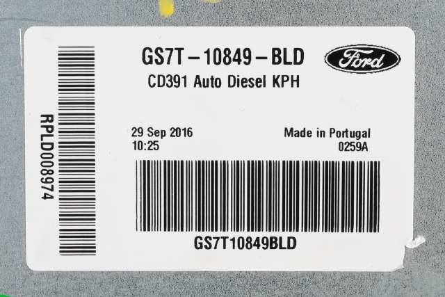 Instrumentpanel til Ford Mondeo 2014-2019 (Type V, Fase 1)  (FORD|GS7T-10849-BLD|)