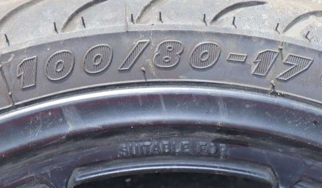 MC, Framhjul til MC Yamaha MT-125 2020-->> (100 X 80 R 17"|)