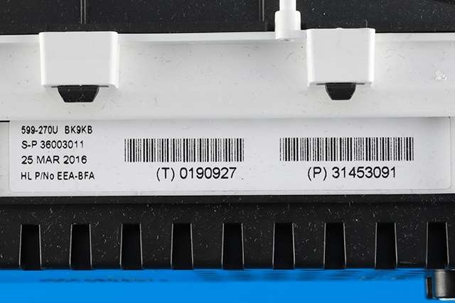 Instrumentpanel til Volvo V60/V60 CC 2013-2018 (Type I, Fase 2)  (VOLVO|31453091|)