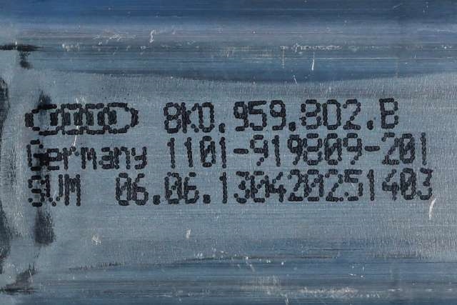 Ruteheis, kun motor, høyre foran til Audi Q5 2012-2017 (Type I, Fase 2)  (VAG|8K0 959 802 B|)