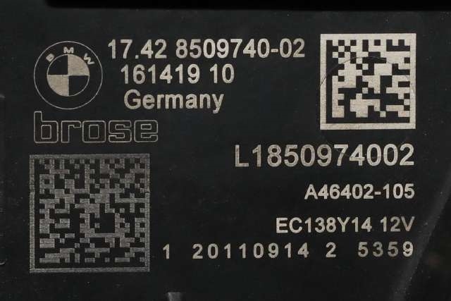 Kjølevifte til BMW 5-Serie 2010-2017 (F10/F11) (F10/F11) (BMW|17.42-8 509 740|67.32-7 575 682|)