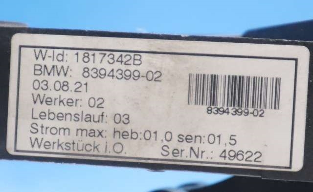 MC, Vindskjerm justeringsmotor til MC BMW R1250 RT 2019-->> (Touring) (Touring) (BMW|8 394 399|)
