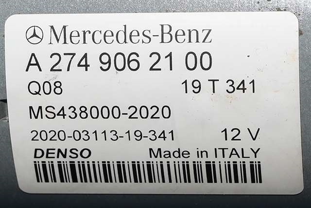 Starter til Mercedes C-Klasse 2014-2018 (Fase 1) (W205) (W205) (DENSO|438000-2020|A 274 906 21 00|)